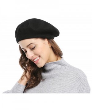 Women Solid Color French Beret in Women's Berets