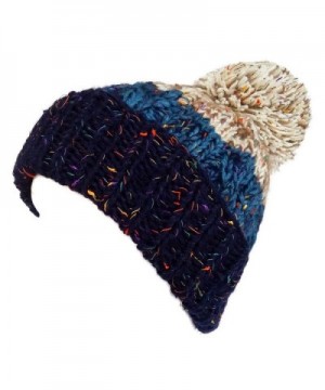 LETHMIK Womens Winter Rainbow Slouchy in Women's Skullies & Beanies