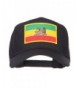 Rasta Flag Patched Cap - Ethiopia - Black - CJ11IN063OX