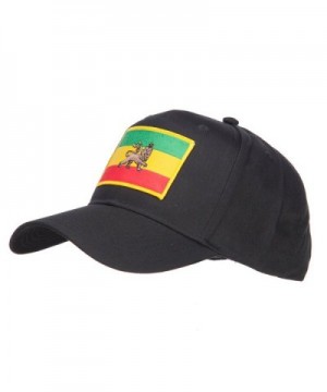 Rasta Flag Patched Cap Ethiopia
