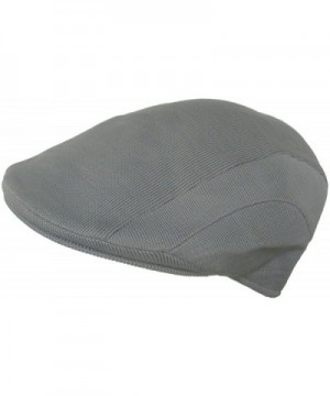 Cappello Poly Mesh Ivy Cool Summer Jaguar Scally Driving Cap - Gray - CB11958WY09