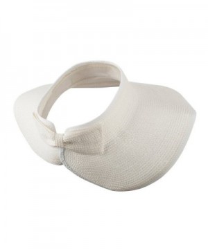 UPF Bow Closure Roll Visor in Women's Visors