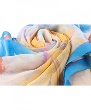 Ayli Womens Flower Mulberry Scarf in Fashion Scarves