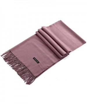 ZORJAR Women Men Winter Scarf Cashmere Feel Fashion Scarf Warm Blanket 70"x25" - Rosewood - C7186IHNNZH