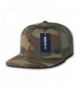 DECKY Cotton Flat Bill Trucker Cap - Woodland/Woodland/Olive - CD11CDFLKIX