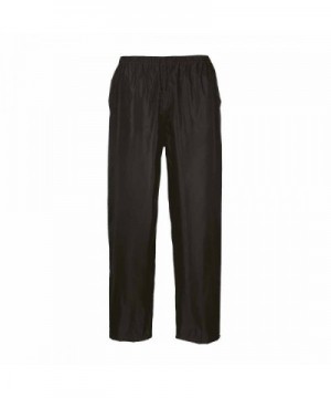 Portwest Classic rain trouser (S441) Black M - Black - C611FLMFZF9