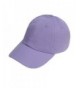 Bio-Washed Unstructured Cotton Adjustable Low Profile Strapback Cap - Lavender - CQ12EXQQ2UP