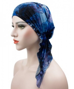 Fashion Padded Cotton Turban Headwear in Fashion Scarves