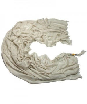 100% Modal Fabric Soild Color Extra Large and Soft Scarf Shawl - Whitesmoke - CR11TU5DXR5