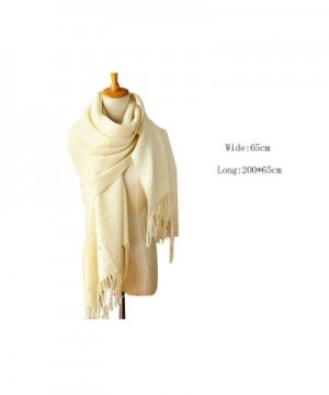 Womens Elegant Pashmina Scarves Tassel