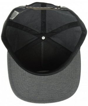 RVCA Motor Snapback Charcoal Heather in Men's Baseball Caps