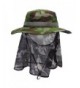 Home Prefer Outdoor Men's Sun Hat Wide Brim Neck Flaps UPF 50+ Fishing Hat - Army Green - CJ12DTPBEN1