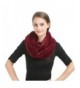 Saferin Womens Infinity Shoulder SSH Burgundy in Cold Weather Scarves & Wraps