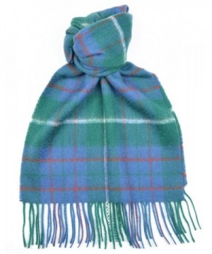 Lambswool Scottish Macintyre Hunting Ancient Tartan Clan Scarf Gift - C0118SCFGWV