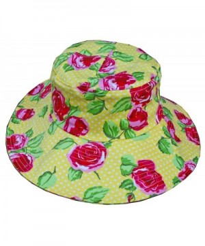 Womanswork 283 Rose Pattern Sun Hat - CY112V6O6L7