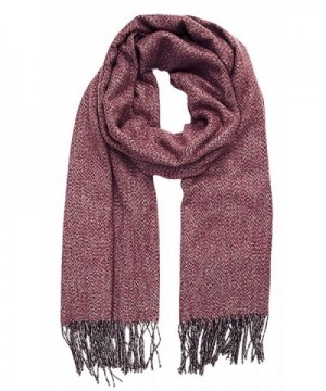 Vera Womens Oversized Cashmere Burgundy