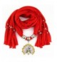 Deamyth Pendant Scarves Multicolor Rhinestone