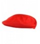 MLN Men's Mesh Ivy Cabbie Cap Red - C511WD7XT0D