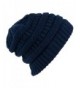 Winter Thick Cable Slouchy Beanie