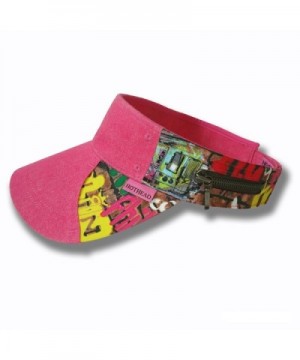 Hothead Wide Visor Graffiti Denim