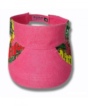 Hothead Wide Visor Graffiti Denim in Women's Visors