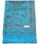 Turquoise Reversible Pashmina CJ Apparel