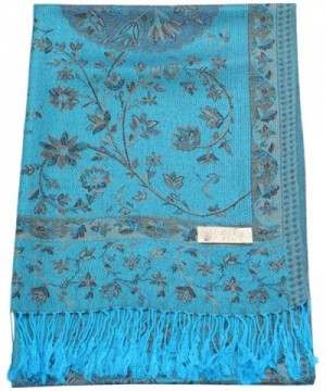 Turquoise Reversible Pashmina CJ Apparel