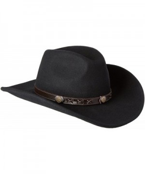 Twister Men's Crushable Dakota Hat - Black - CT1184XHB1N