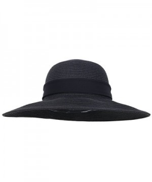 Simplicity Womens Summer Beach 280_Black in Women's Sun Hats