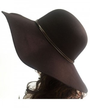 TASOON Womens Fedora Floppy Bowler