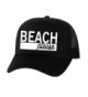Beach Please Truckers Mesh snapback hat - Black - CC11N8G81FB