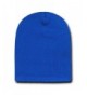 Decky 8 Inch Short Knit Beanie Ski Cap (One Size- Royal Blue) - CI110H02TCR