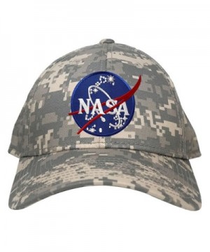 Low Profile NASA Insignia Logo Patch Camo Cap - Acu - C812IQ5JANT