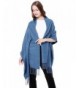 Cashmere Virgin Wool Thick Pashmina Scarf Soft Warm Long Shawl Scarves Wrap /Gift Box JAKY Global - Denim Blue - CB185M2Z9Y7