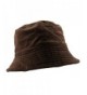 Ladies Suede Corduroy Reversible Bucket in Women's Bucket Hats