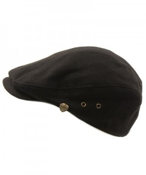 Front Solid Driving Cabby Hat