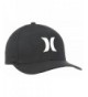 Hurley Men's One and Only Black White Hat Flex Fit - Black/White - CK12MWYJ30K