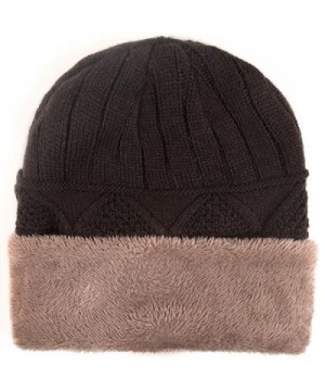 Soft Fleece Lined Slouchy Winter Cap By W L Knit Beanie Skull Hat Caps Men