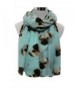 Wensltd Clearance Women Cute Pug Dog Print Scarf Wraps Shawl Scarf - Light Blue - CY129UWDDLD