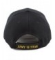 HAT DEPOT Military Embroidered Black U S in Men's Baseball Caps