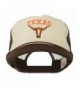 Texas Longhorn Embroidered Foam Mesh