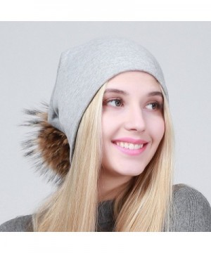 GEEBRO Winter Beanie Slouchy Cotton