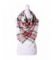 Red/White/Black Women Fashion Warm Winter Blanket Scarf FunkyMonkey Fashion - CO1874U9XIU