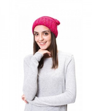 Lemef Confetti Stretch Beanie Slouchy in Women's Skullies & Beanies