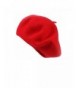 Clothink Women Or Men 100% Wool Solid Berets French Beret Many Colors Available - Red - CG1202H05NJ