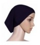 JYS Women's Islamic Plain Tube Hijab Bonnet Cap Under Scarf Pullover Underscarf - Black - C812MOIIMTN