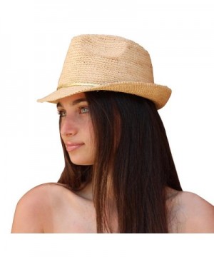 Palms Sand Melrose Fedora Natural