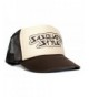 Sasquatch Style Gone Squatchin trucker hat One-Size Unisex Multi Color Selection - Tan/White/Brown - CA12O32JGNF