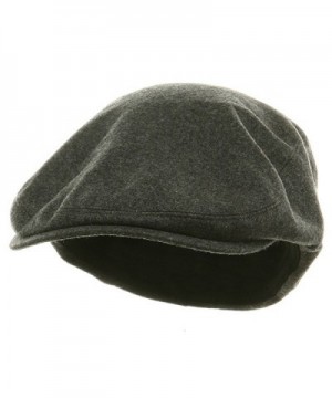 Big Size Elastic Wool Ivy Cap - Charcoal (For Big Head) - CT113HAJPJ3