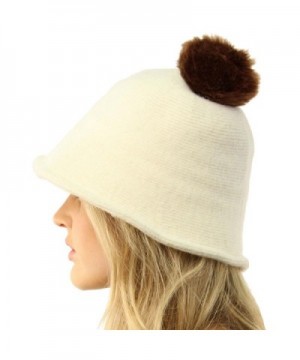 Cloche Shape Bucket Beanie Hat in Women's Bucket Hats